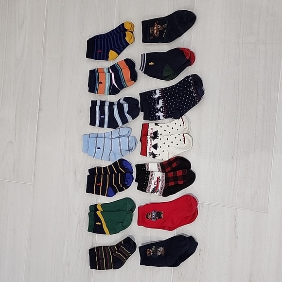 Polo Ralph Lauren Other - Ralph Lauren Polo Toddler Boy Socks 14 pairs 2T-4T